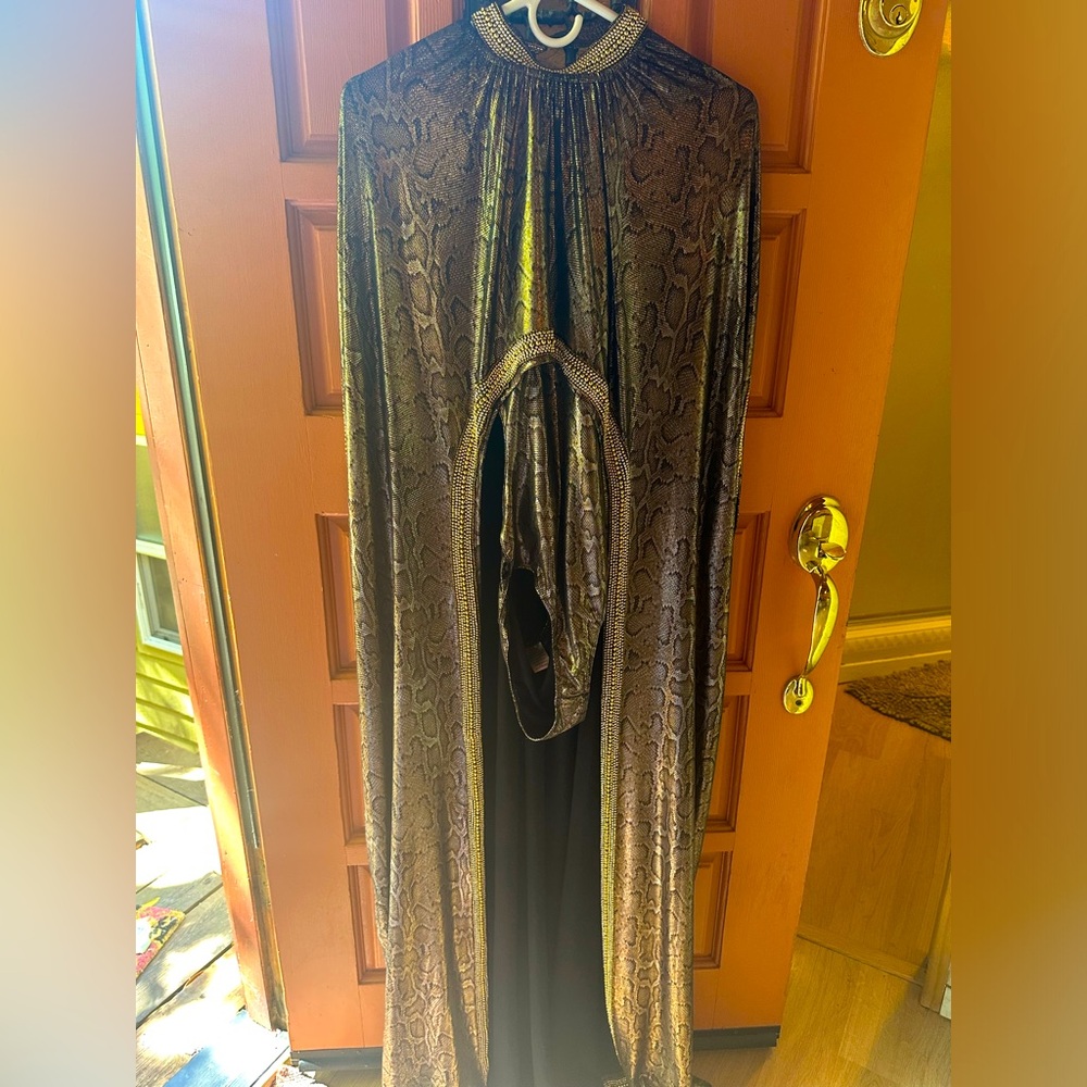 Performance bodysuit and cape
